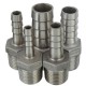 1/2 Inch Male Thread Pipe Barb Hose Tail Connector Adapter 68mm To 19mm 1/2 Inch Male Thread Pipe Barb Hose Tail Connector Adapter 68mm To 19mm