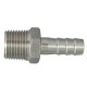 1/2 Inch Male Thread Pipe Barb Hose Tail Connector Adapter 68mm To 19mm