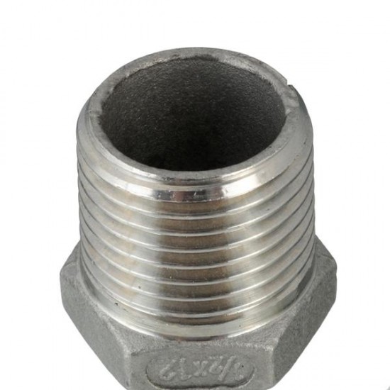 1/2 Inch Male Thread Pipe Barb Hose Tail Connector Adapter 68mm To 19mm 1/2 Inch Male Thread Pipe Barb Hose Tail Connector Adapter 68mm To 19mm