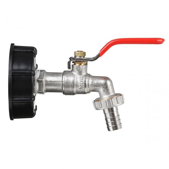 1/2 Inch S60x6 IBC Water Tank Adapter Tap Outlet Replacement Valve Fitting for Garden Water Connector 1/2 Inch S60x6 IBC Water Tank Adapter Tap Outlet Replacement Valve Fitting for Garden Water Connector