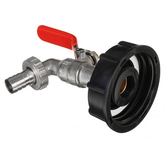 1/2 Inch S60x6 IBC Water Tank Adapter Tap Outlet Replacement Valve Fitting for Garden Water Connector 1/2 Inch S60x6 IBC Water Tank Adapter Tap Outlet Replacement Valve Fitting for Garden Water Connector