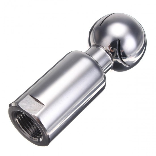 1/2 Inch Stainleess Rotary Spray Ball Sanitary Female Thread CIP Tank Cleaning Head 1/2 Inch Stainleess Rotary Spray Ball Sanitary Female Thread CIP Tank Cleaning Head