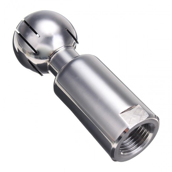 1/2 Inch Stainleess Rotary Spray Ball Sanitary Female Thread CIP Tank Cleaning Head 1/2 Inch Stainleess Rotary Spray Ball Sanitary Female Thread CIP Tank Cleaning Head