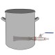 1/2'' Stainless Weldless Ball Valve Barb Fitting Kettle Pot Hardware 1/2'' Stainless Weldless Ball Valve Barb Fitting Kettle Pot Hardware