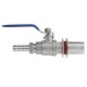 1/2'' Stainless Weldless Ball Valve Barb Fitting Kettle Pot Hardware 1/2'' Stainless Weldless Ball Valve Barb Fitting Kettle Pot Hardware