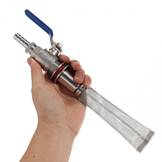1/2'' Stainless Weldless Ball Valve Barb Fitting Kettle Pot Hardware 1/2'' Stainless Weldless Ball Valve Barb Fitting Kettle Pot Hardware