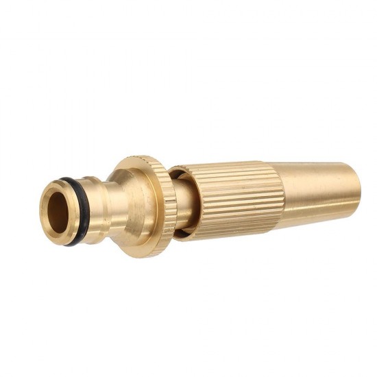 1/2'' Universal Adjustable Copper Straight Nozzle Connector Garden Water Hose Repair Quick Connect Irrigation Pipe Fittings Car Wash Adapter 1/2'' Universal Adjustable Copper Straight Nozzle Connector Garden Water Hose Repair Quick Connect Irrigation Pipe Fittings Car Wash Adapter
