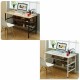 120x45x73cm Laptop Computer Desk Study Table Storage Home Office Workstation Kit