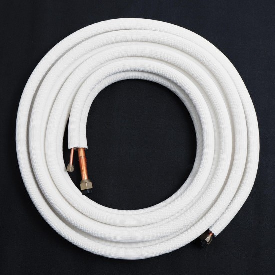 1/2/3/4/7m Insulated Copper Pipe 1/4'' 5/8'' Air Conditioner Pipes Fittings Pair Coil Tube 1/2/3/4/7m Insulated Copper Pipe 1/4'' 5/8'' Air Conditioner Pipes Fittings Pair Coil Tube