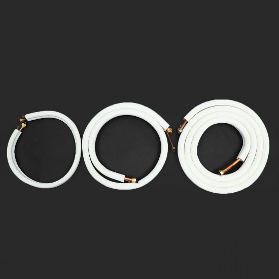 1/2/4m Air Conditioner Tube Exhaust Hose Insulated Copper-aluminum Pipes 1/2/4m Air Conditioner Tube Exhaust Hose Insulated Copper-aluminum Pipes