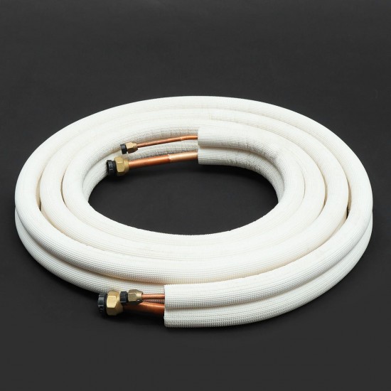 1/2/4m Air Conditioner Tube Exhaust Hose Insulated Copper-aluminum Pipes