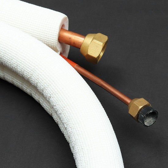 1/2/4m Air Conditioner Tube Exhaust Hose Insulated Copper-aluminum Pipes