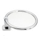 12CM Silver Wall Mounted Chrome Towel Ring Hand Rack Holder