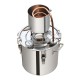 12L 3.2GAL Stainless Steel Alcohol Distiller Water Still Oil Boiler Maker Boiler Stainless Steel Copper Set