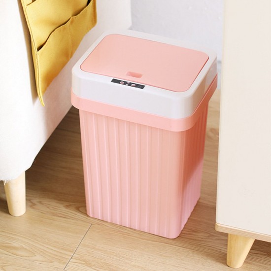 12L Smart Sensor Trash Can Automatic Sensor Dustbin ABS Touchless Garbage Bin 12L Smart Sensor Trash Can Automatic Sensor Dustbin ABS Touchless Garbage Bin