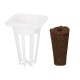 12Pcs Soilless Planting Basket Planting Carrier Planting Flower Container Potted Basket