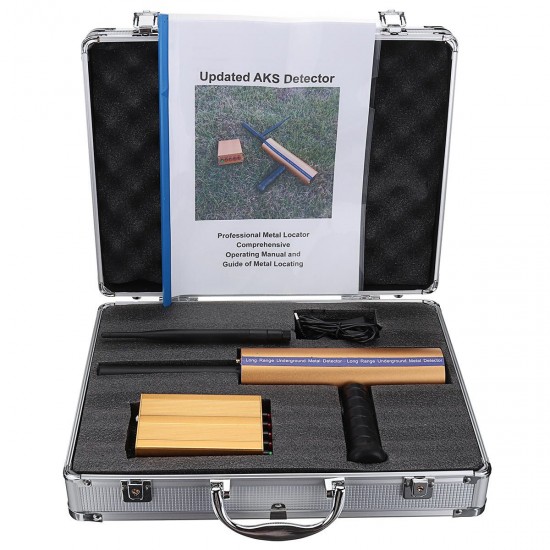12V AKS Antenna Metal Detector Locator Scanner Gold Mineral 1200M Detecting Range 12V AKS Antenna Metal Detector Locator Scanner Gold Mineral 1200M Detecting Range