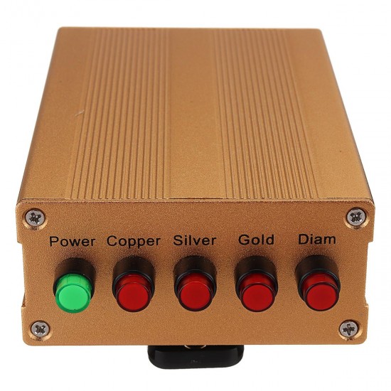 12V AKS Antenna Metal Detector Locator Scanner Gold Mineral 1200M Detecting Range