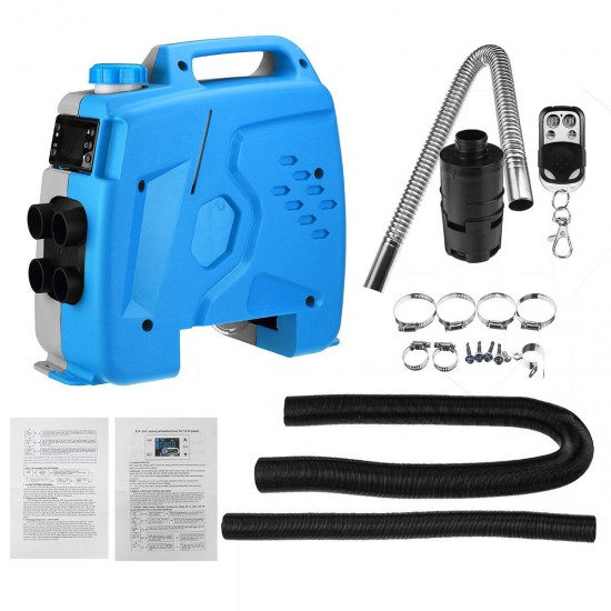 12V/24V 5KW Air Diesel Parking Heater All In One LCD 4 Holes For Trucks Boats Bus 12V/24V 5KW Air Diesel Parking Heater All In One LCD 4 Holes For Trucks Boats Bus