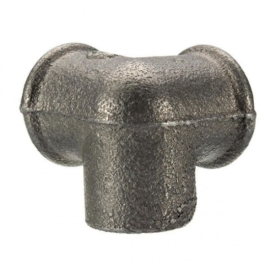 1/2'' 3/4'' 1'' 3 Way Pipe Fittings Malleable Iron Black Elbow Tee Female Connector 1/2'' 3/4'' 1'' 3 Way Pipe Fittings Malleable Iron Black Elbow Tee Female Connector