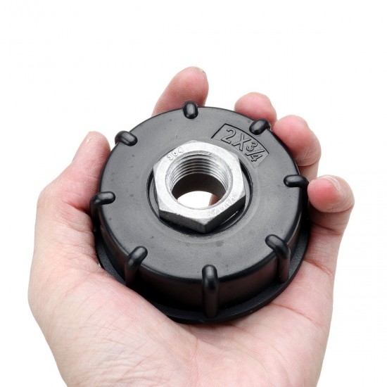 1/2'' 3/4'' 1'' 60mm IBC Tote Tank Drain Adapter Coarse Thread Connector Cap 1/2'' 3/4'' 1'' 60mm IBC Tote Tank Drain Adapter Coarse Thread Connector Cap