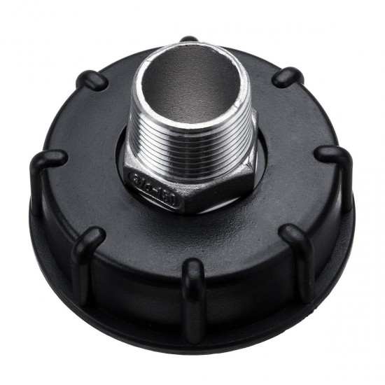 1/2'' 3/4'' 1'' 60mm IBC Tote Tank Drain Adapter Coarse Thread Connector Cap 1/2'' 3/4'' 1'' 60mm IBC Tote Tank Drain Adapter Coarse Thread Connector Cap