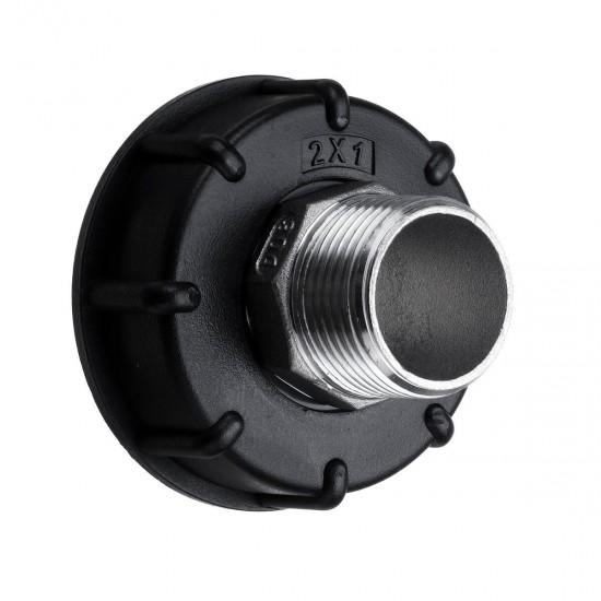 1/2'' 3/4'' 1'' 60mm IBC Tote Tank Drain Adapter Coarse Thread Connector Cap 1/2'' 3/4'' 1'' 60mm IBC Tote Tank Drain Adapter Coarse Thread Connector Cap