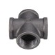 1/2'' 3/4'' 1'' Cross 4 Way Pipe Fitting Malleable Iron Black Female Tube Connector 1/2'' 3/4'' 1'' Cross 4 Way Pipe Fitting Malleable Iron Black Female Tube Connector