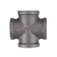 1/2'' 3/4'' 1'' Cross 4 Way Pipe Fitting Malleable Iron Black Female Tube Connector 1/2'' 3/4'' 1'' Cross 4 Way Pipe Fitting Malleable Iron Black Female Tube Connector