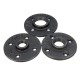 1/2'' 3/4'' 1'' Floor Flange Black Threaded Malleable Iron Pipe Fitting Vintage Furniture Decor DIY Industrial Wall Plumbing