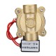 1/2'' AC 220V Brass Electric Solenoid Valve Energy Saving Normally Closed Water Switch Valve