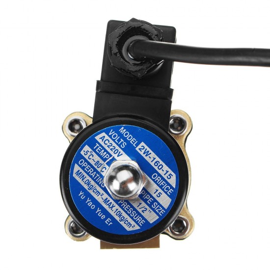 1/2'' AC 220V Waterproof Brass Electric Solenoid Valve Music Water Fountain Valve 1/2'' AC 220V Waterproof Brass Electric Solenoid Valve Music Water Fountain Valve