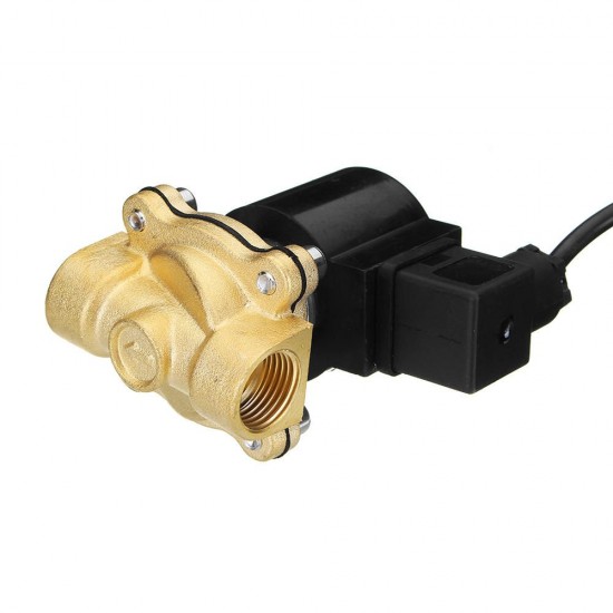 1/2'' AC 220V Waterproof Brass Electric Solenoid Valve Music Water Fountain Valve