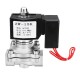 1/2'' AC220V Normally Closed Stainless Steel Energy Saving Electric Solenoid Valve Direct Motion