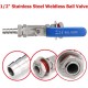 1/2'' Ball Valve 304 Stainless Steel Ball Valve For Home Brew Beer Kettle Pot 1/2'' Ball Valve 304 Stainless Steel Ball Valve For Home Brew Beer Kettle Pot