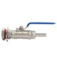 1/2'' Ball Valve 304 Stainless Steel Ball Valve For Home Brew Beer Kettle Pot 1/2'' Ball Valve 304 Stainless Steel Ball Valve For Home Brew Beer Kettle Pot