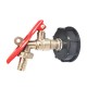 1/2'' IBC S60X6 Faucet Water Tank Outlet Connector/Adapter With Anti-theft Lock 1/2'' IBC S60X6 Faucet Water Tank Outlet Connector/Adapter With Anti-theft Lock