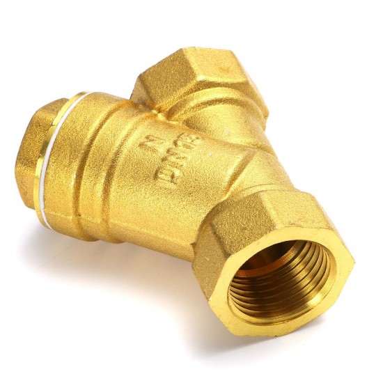 1/2'' NPT Brass Y Strainer for Fire Alarm Lines and Plumbing 1/2'' NPT Brass Y Strainer for Fire Alarm Lines and Plumbing