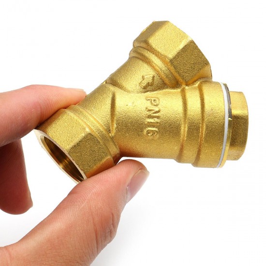 1/2'' NPT Brass Y Strainer for Fire Alarm Lines and Plumbing 1/2'' NPT Brass Y Strainer for Fire Alarm Lines and Plumbing