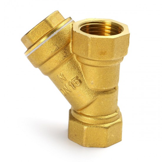 1/2'' NPT Brass Y Strainer for Fire Alarm Lines and Plumbing 1/2'' NPT Brass Y Strainer for Fire Alarm Lines and Plumbing