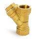 1/2'' NPT Brass Y Strainer for Fire Alarm Lines and Plumbing