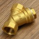 1/2'' NPT Brass Y Strainer for Fire Alarm Lines and Plumbing 1/2'' NPT Brass Y Strainer for Fire Alarm Lines and Plumbing