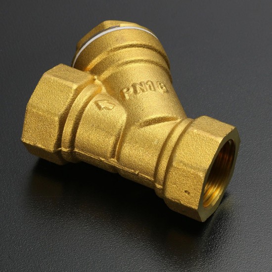 1/2'' NPT Brass Y Strainer for Fire Alarm Lines and Plumbing 1/2'' NPT Brass Y Strainer for Fire Alarm Lines and Plumbing