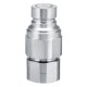 1/2'' NPT Skid Steer Bobcat Flat Face Hydraulic Quick Connect Adapter Coupler Coupling Set 1/2'' NPT Skid Steer Bobcat Flat Face Hydraulic Quick Connect Adapter Coupler Coupling Set