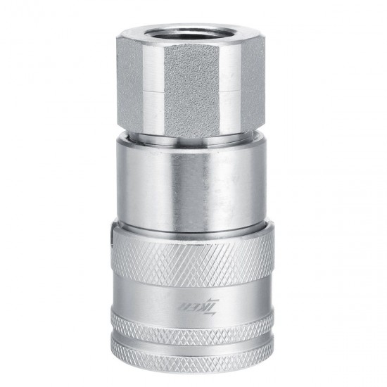 1/2'' NPT Skid Steer Bobcat Flat Face Hydraulic Quick Connect Adapter Coupler Coupling Set 1/2'' NPT Skid Steer Bobcat Flat Face Hydraulic Quick Connect Adapter Coupler Coupling Set