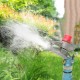 1.3'' Irrigation Sprinkler Gun Water Garden Lawn 360° Adjustable Rain Spraying Gun