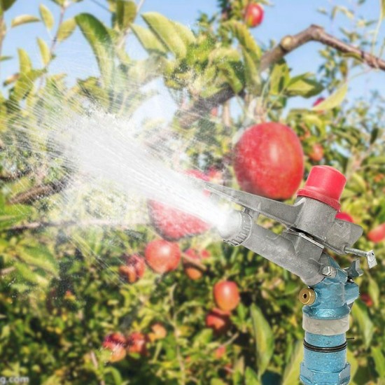 1.3'' Irrigation Sprinkler Gun Water Garden Lawn 360° Adjustable Rain Spraying Gun 1.3'' Irrigation Sprinkler Gun Water Garden Lawn 360° Adjustable Rain Spraying Gun