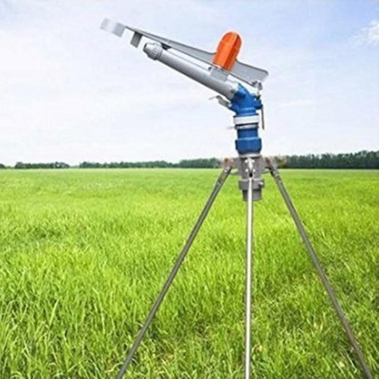 1.3'' Irrigation Sprinkler Gun Water Garden Lawn 360° Adjustable Rain Spraying Gun 1.3'' Irrigation Sprinkler Gun Water Garden Lawn 360° Adjustable Rain Spraying Gun