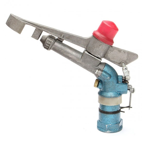 1.3'' Irrigation Sprinkler Gun Water Garden Lawn 360° Adjustable Rain Spraying Gun
