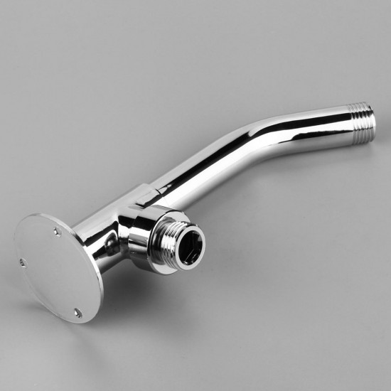 13.2cm Wall Mounted Shower Extension Arm Pipe Bottom Entry for Rain Shower Head